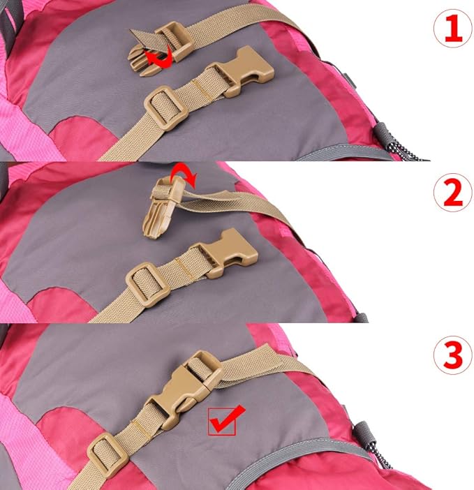 MAGARROW 78" x 1" Strap Buckle Packing Straps Adjustable 1-Inch Belt