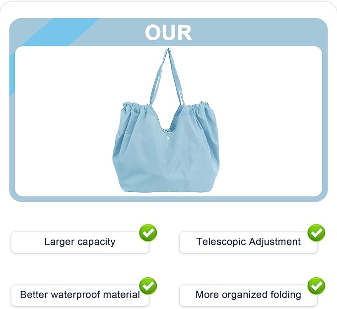 Reusable Grocery Bags,Reusable Shopping Bags,Folding Bags Totes,Stretchable and shrinkable shopping bag for Groceries