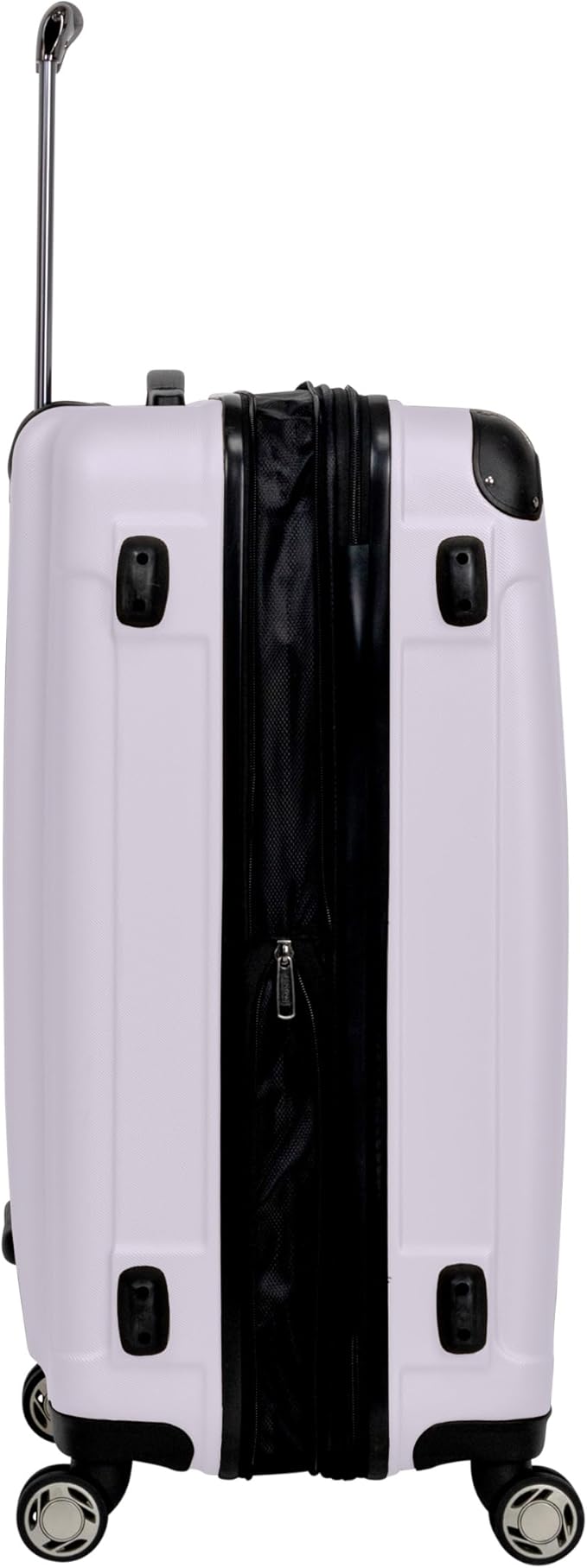 Kenneth Cole REACTION Renegade Luggage Expandable 8-Wheel Spinner Lightweight Hardside Suitcase, Orchid Ice, 24-Inch Checked