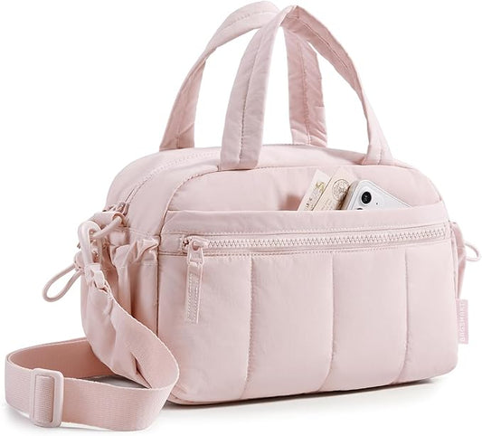 BAGSMART Gym Bag for Women, Duffle Bag for Travel with Wet Pocket, Lightweight Carry on Weekender Duffel, Water Resistant