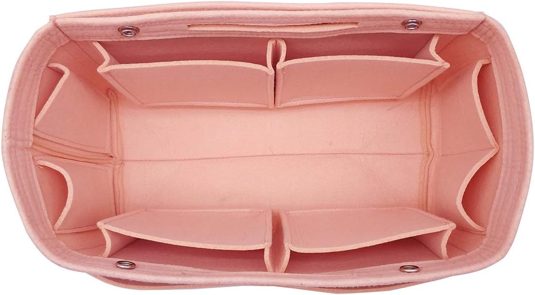 LEXSION Felt Purse Organizer Insert - Multi Pocket Bag in Bag Organizer Shaper