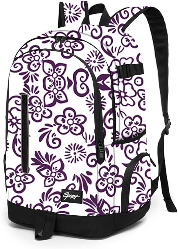 rickyh style School Backpack Travel Bag for Men & Women Lightweight College Back Pack with Laptop Compartmen