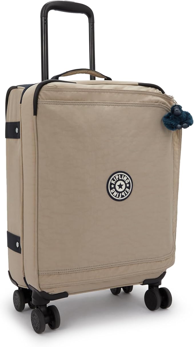 Kipling Women's Spontaneous Small Softside Spinner Wheel Luggage, Integrated TSA Accepted Lock