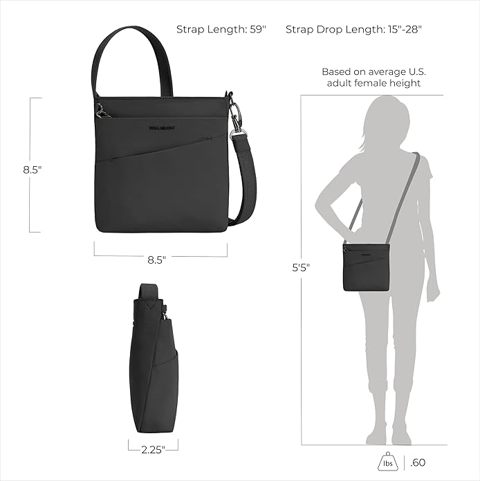 Travelon Anti-Theft Roam Small Crossbody