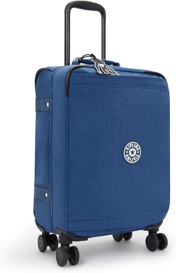 Kipling Women's Spontaneous Small Softside Spinner Wheel Luggage, Integrated TSA Accepted Lock