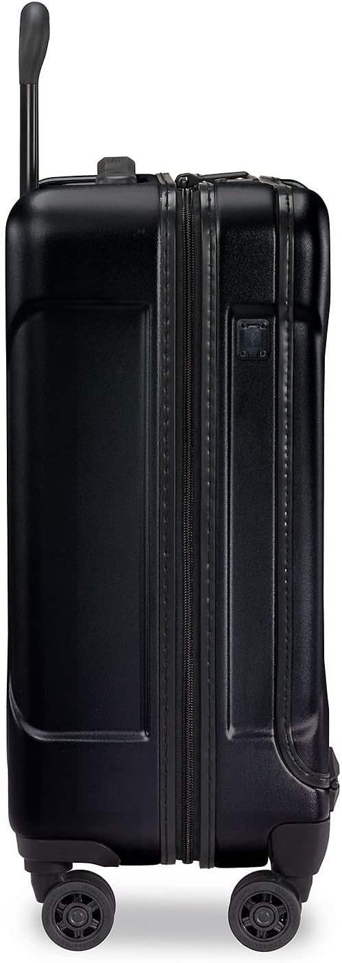 Briggs & Riley Domestic 22" Carry On Spinner - Luggage for Travel, Suitcases with Wheels, Hardside Rolling Bag for Men & Women, Self-Repairing Zipper - Torq Collection, Stealth Black