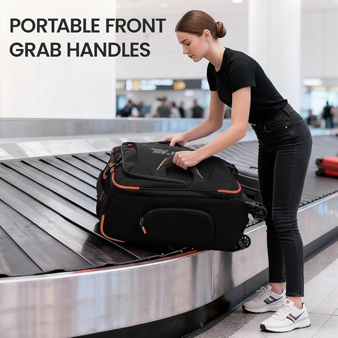 30'' Large Softside Suitcase,Luggage w/Spinner Wheels,Waterproof,Lightweight Travel Suitcase for Men/Women（Black,30in）