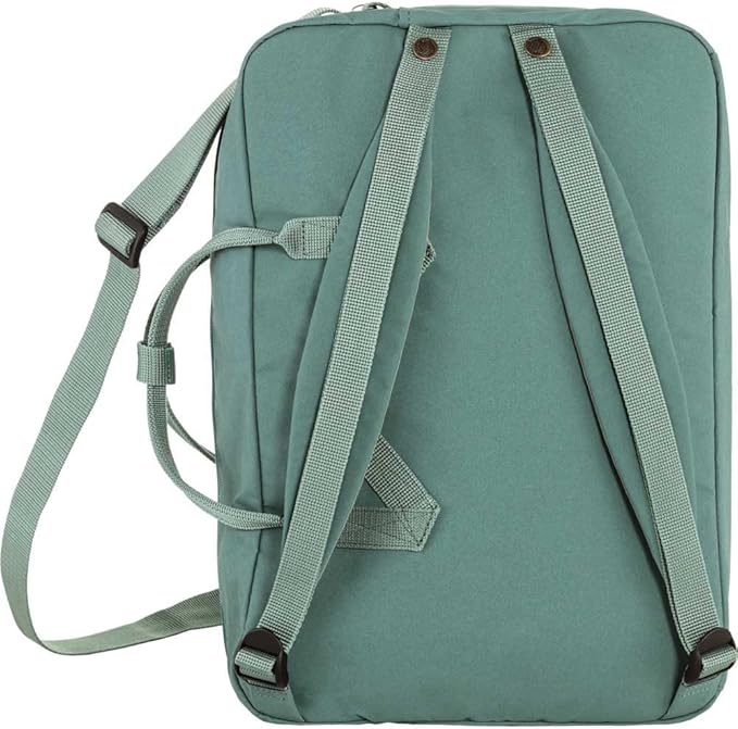 Fjallraven Kanken Weekender Bag, Large Travel Tote and Duffel for Overnight and Everyday Carry, Frost Green