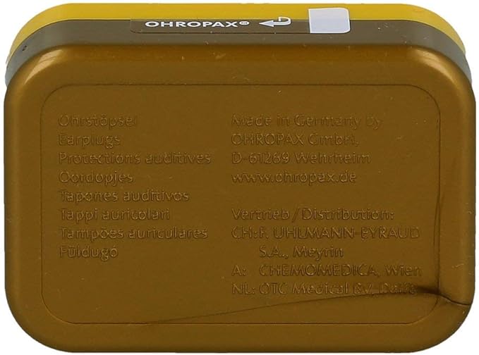 Ohropax Wax Ear Plugs, 12 Plug