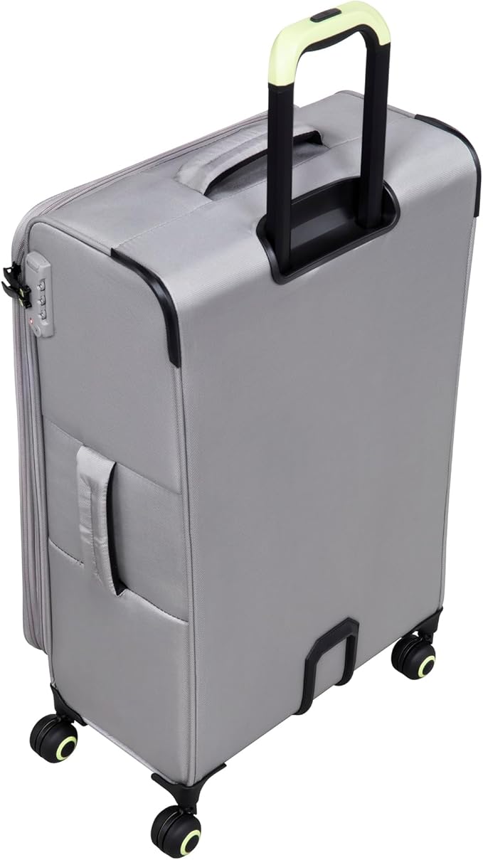 It Luggage Circulator 32" Softside Checked 8 Wheel Expandable Spinner, Elephant Skin