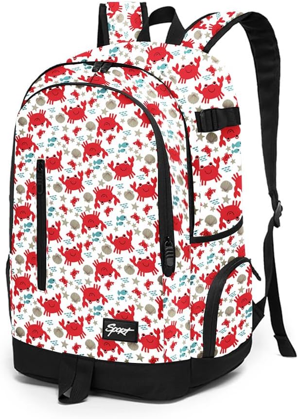 rickyh style School Backpack Travel Bag for Men & Women Lightweight College Back Pack with Laptop Compartmen