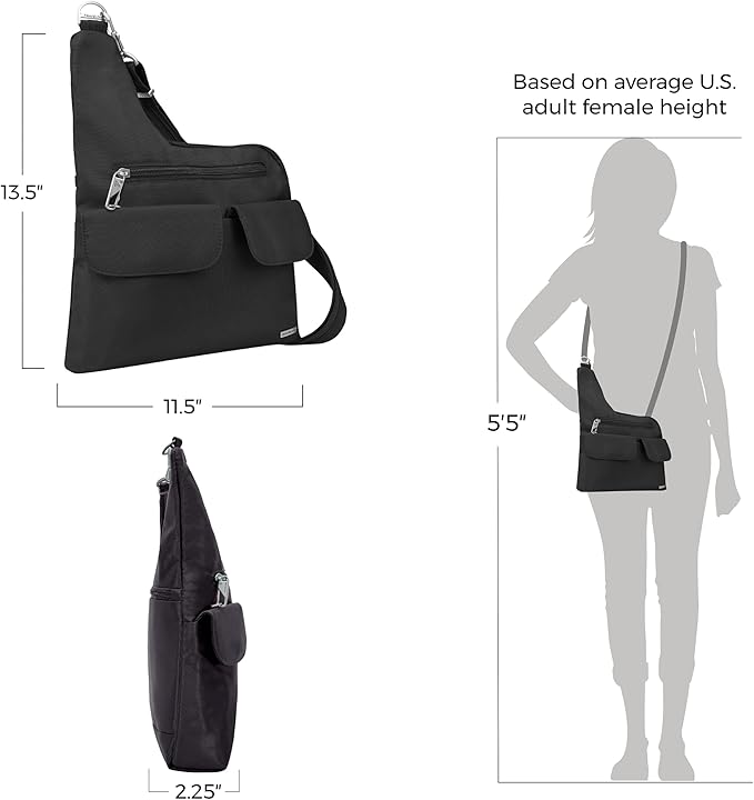 Travelon Anti-Theft Classic Crossbody Bag