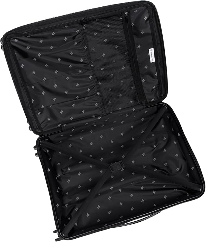 It Luggage Precursor Titan 27" Hardside Checked 8 Wheel Expandable Spinner, Black