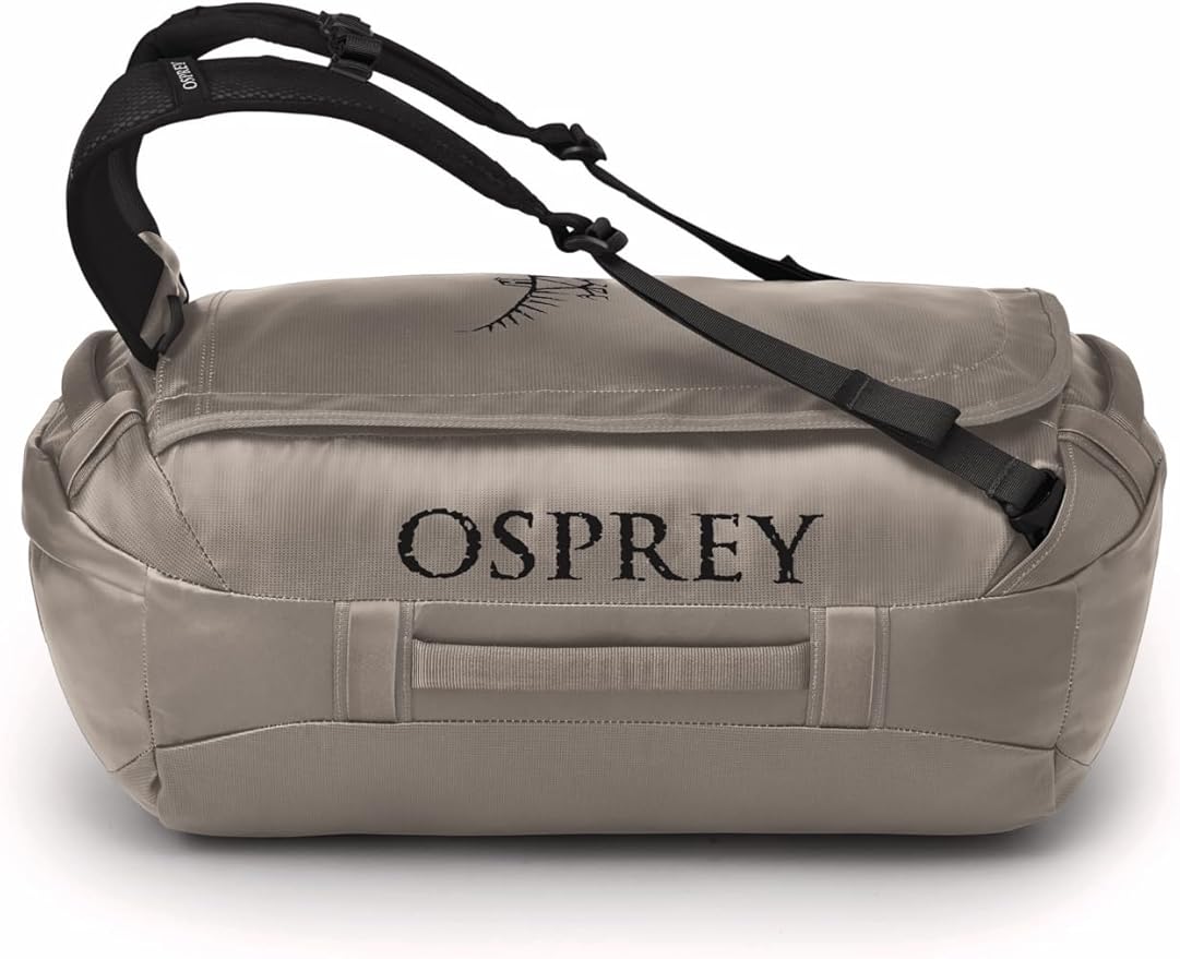 Osprey Transporter 40L Travel Duffel Bag, Black