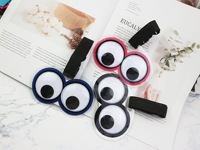 3pcs New Cute Eyes Luggage Tags Suitcase Luggage Tags Travel Accessories Baggage Name Tags