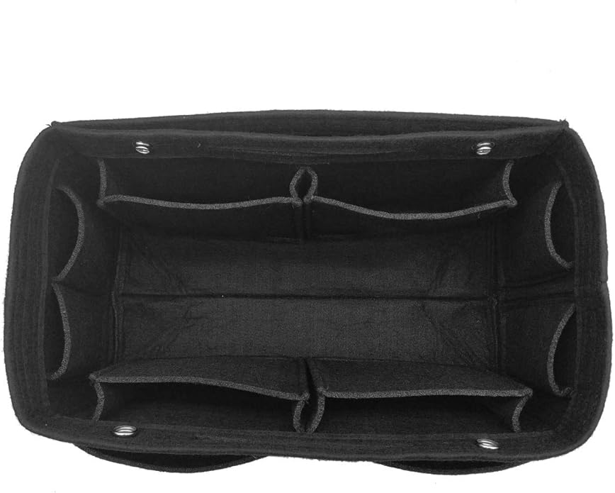 LEXSION Felt Purse Organizer Insert - Multi Pocket Bag in Bag Organizer Shaper