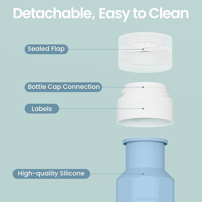 Redfly 17PCS Travel Bottles for Toiletries, TSA Approved Silicone Travel Size Containers, Leak Proof Toiletry Containers for Shampoo, Conditioner, Lotion & Creams Gray