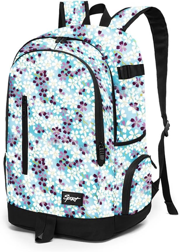rickyh style School Backpack Travel Bag for Men & Women Lightweight College Back Pack with Laptop Compartmen