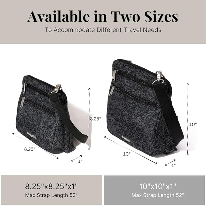 Baggallini womens Securtex Anti-theft Crossbody