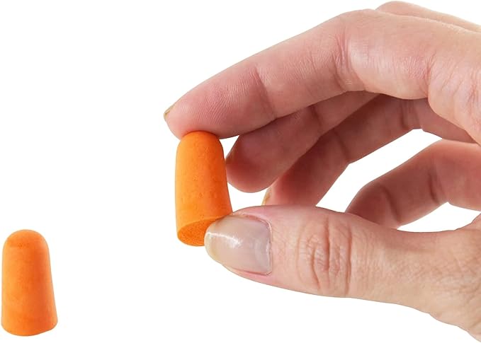 ATERET Earplugs 600 Pairs I 32db Noise Cancelling Soft Disposable Ear Plugs I Safety Hearing Protection for Travel Concert Hunting Shooting Range Work Construction