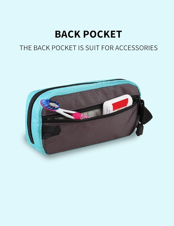 GOX Travel Toiletry Bag Dopp Kit Case for Men Multifunction Packing Organizer Pouch