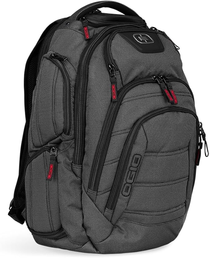 OGIO Renegade Backpack (Renegade, Black Pindot)