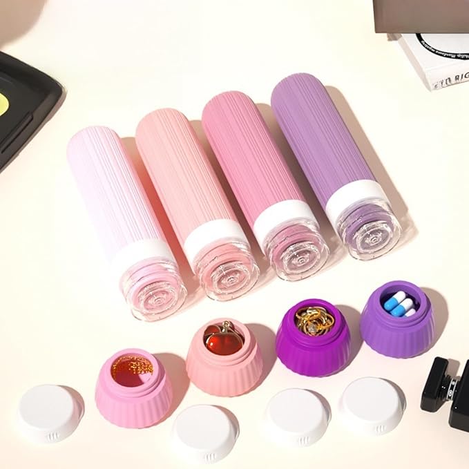 18 Pack Travel Bottles Set, TSA Approved Leak Proof Silicone Squeezable Containers for Toiletries, Refillable Travel Accessories for Conditioner, Shampoo, Lotion & Body Wash Accessories