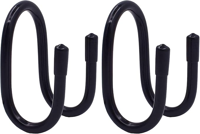 AUXPhome 2 Pack Backpack Hanger for Closet, Strong Bag Hanger Purse Organizer Hooks, Large Closet Hooks for Hanging Handbags,Belts,Hat,Laptop Backpack,Jeans,Travel Bag - Hold Up 20 Lbs
