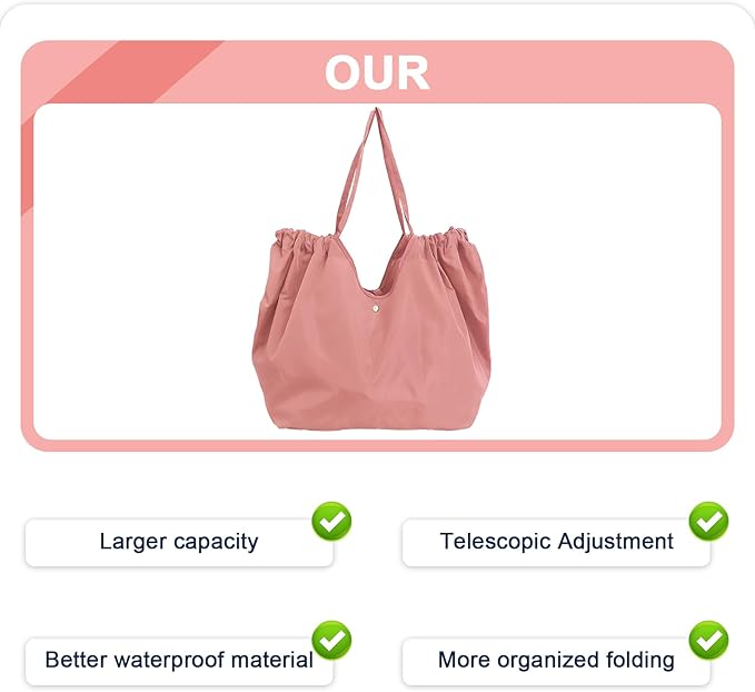 Reusable Grocery Bags,Reusable Shopping Bags,Folding Bags Totes,Stretchable and shrinkable shopping bag for Groceries