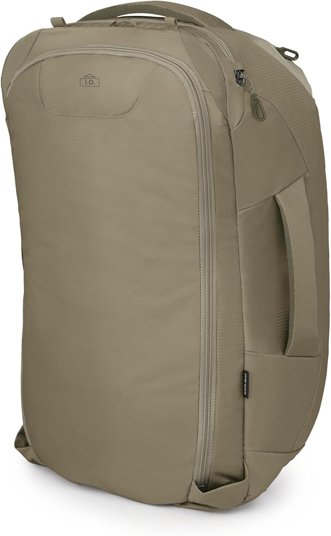 Osprey Farpoint 40L Men's Travel Backpack - Carry On Bag with Laptop Sleeve and Toiletry Pocket, Sawdust