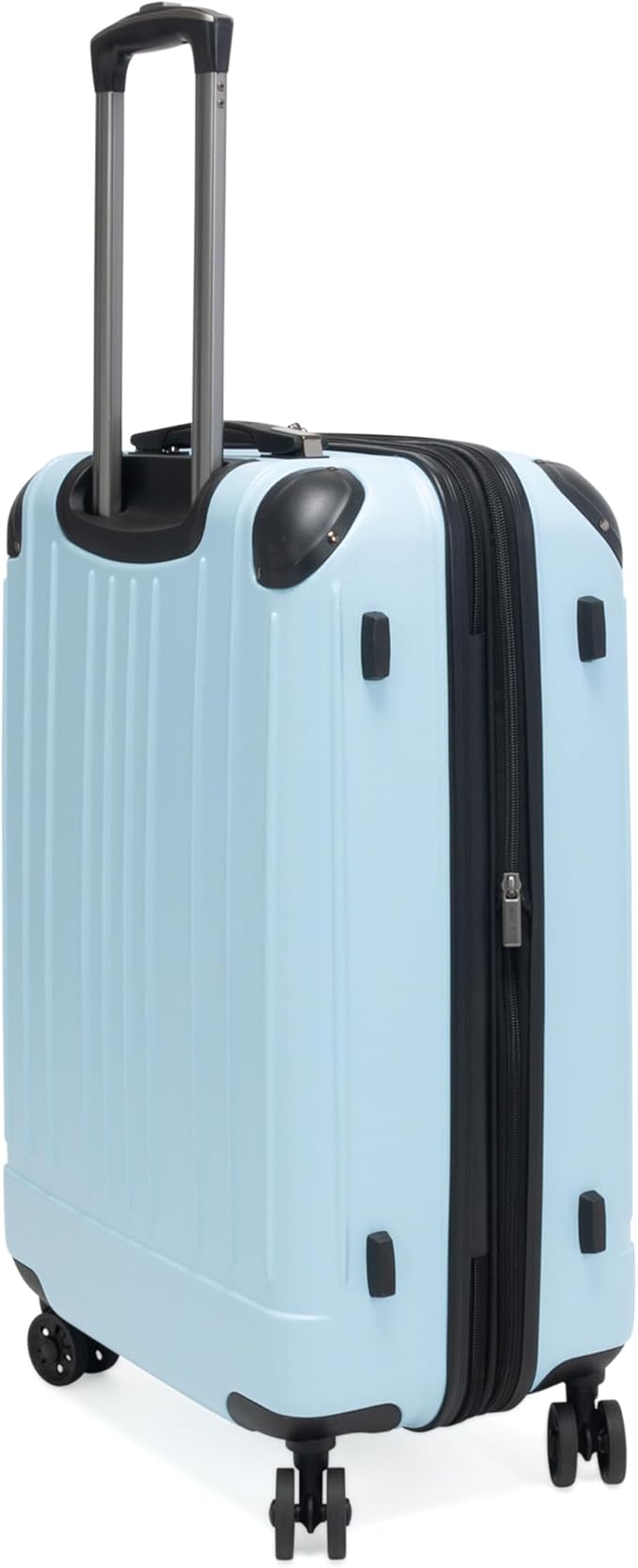 Kenneth Cole Reaction Flying Axis 24" Hardside Expandable 8-Wheel Spinner Check-Size Luggage, Dream Blue
