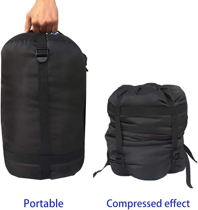 MOOCY Compression Stuff Sack, 12L/24L/45L Sleeping Bag Cover Sack Sleeping Bags Storage Stuff Sack Organizer - Great Sleeping Bags Clothes Camping Hiking Backpacking