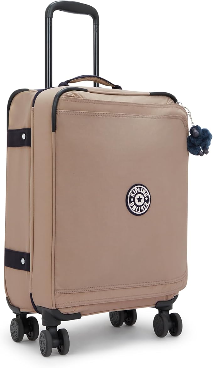 Kipling Women's Spontaneous Small Softside Spinner Wheel Luggage, Integrated TSA Accepted Lock