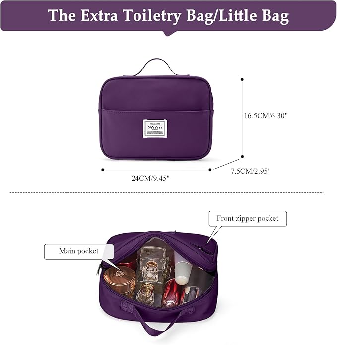 Weekender Bags for Women,Personal Item Travel Bag with Shoes Compartment,Overnight Travel Duffel Bag with Quilted Toiletry Bag