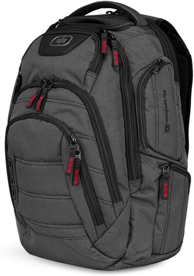 OGIO Renegade Backpack (Renegade, Black Pindot)