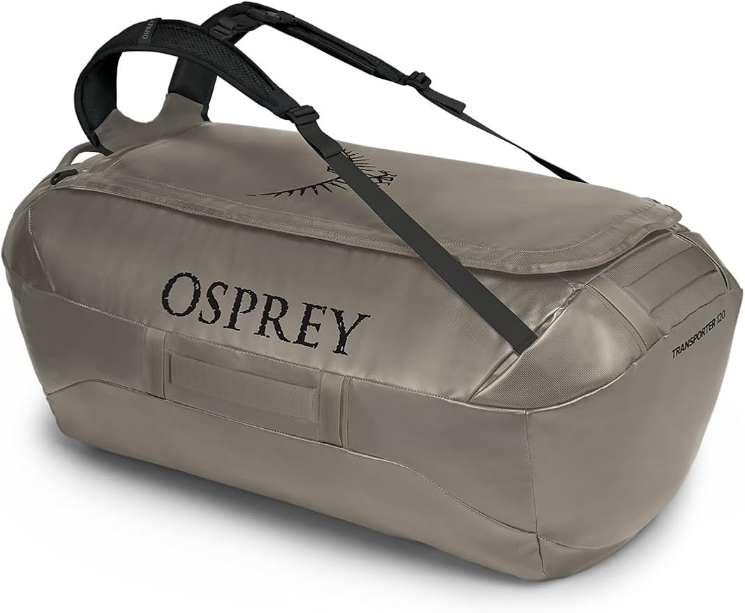 Osprey Transporter 40L Travel Duffel Bag, Black