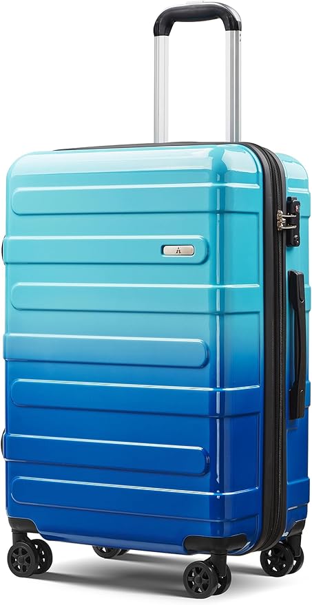Tolino Carry on Luggage Checke Airline Approved,24 Inch Hardside Suitcase with Wheels TSA Lock, PC+ABS Lightweight Carry on Suitcases for Women and Men