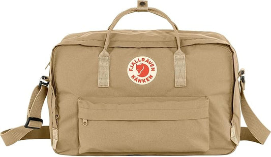 Fjallraven Kanken Weekender Bag, Large Travel Tote and Duffel for Overnight and Everyday Carry, Clay, One Size