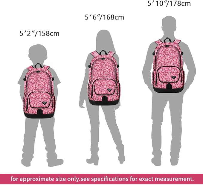 rickyh style School Backpack Travel Bag for Men & Women Lightweight College Back Pack with Laptop Compartmen