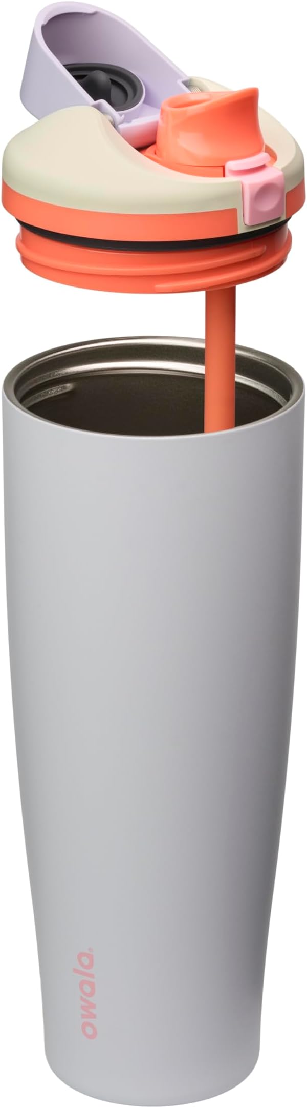Owala FreeSip Tumbler - Stainless Steel - 40-oz. - Mint/Purple Beach House