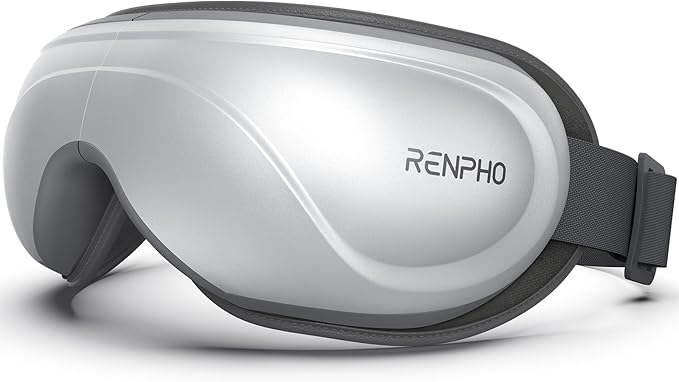 RENPHO Eye Massager with Heat, Mothers Day Birthday Day Gifts for Mom Women Men Dad Her, Heated Eye Mask for Migraine Relief, Improve Sleep Eyeris 2