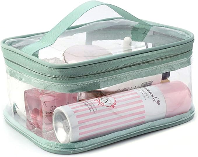 BallHull Makeup Bag Zipper Waterproof Portable Travel Storage Pouch 2 Pcs