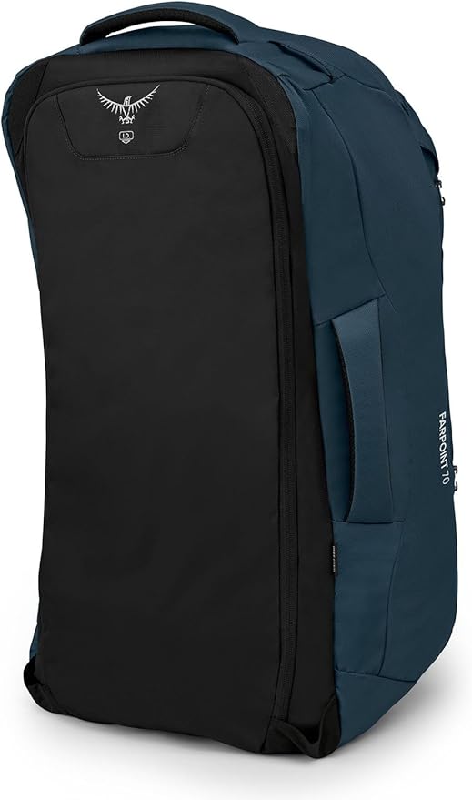 Osprey Farpoint 70L Men's Travel Backpack, Muted Space Blue