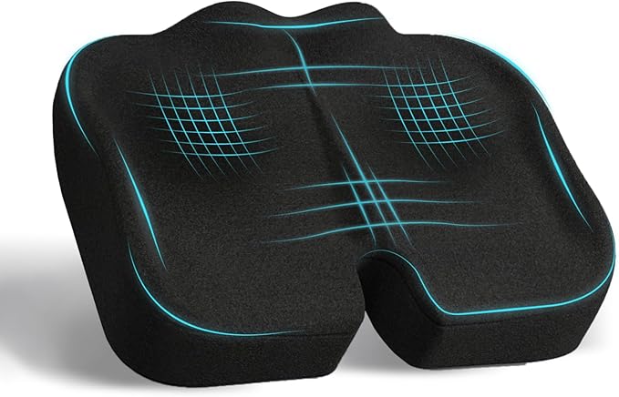 Stadium Seat Cushion, Extra Thick 50D High-Density Bleacher Cushion with Carry Handle, Non-Slip Water-Resistant Stadium Cushions for Bleachers & Outdoor Events(1-Pack)