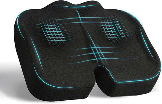 Stadium Seat Cushion, Extra Thick 50D High-Density Bleacher Cushion with Carry Handle, Non-Slip Water-Resistant Stadium Cushions for Bleachers & Outdoor Events(1-Pack)