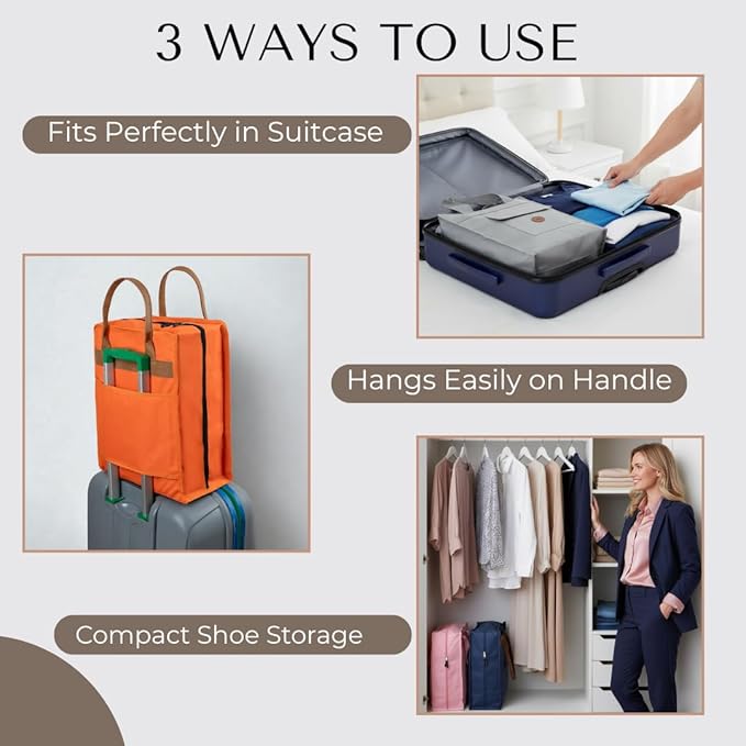 Shoe Bag for Travel, Portable Shoe Organizer, Storage Bag, Shoe Tote Bag for Women and Men