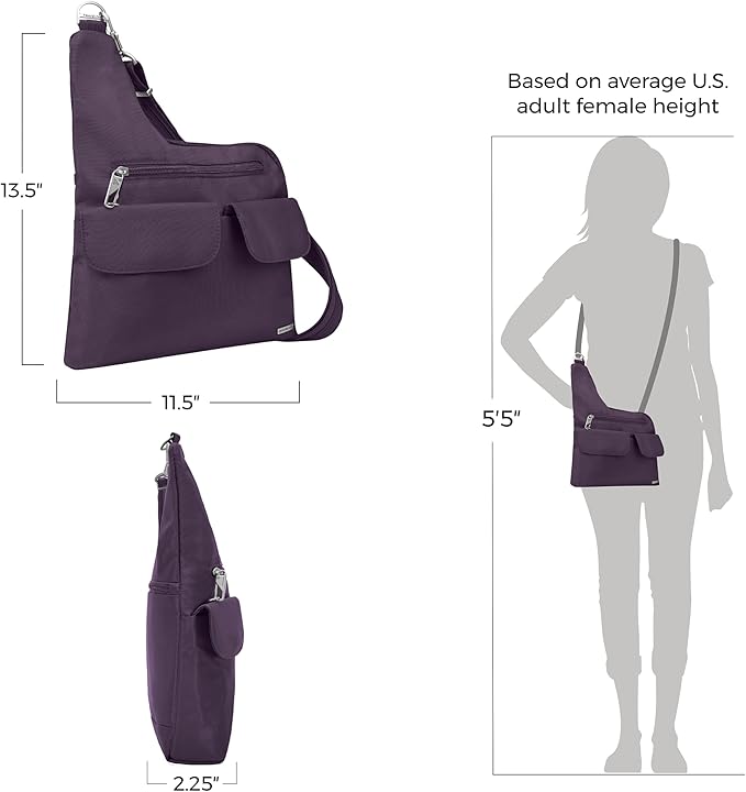 Travelon Anti-Theft Classic Crossbody Bag