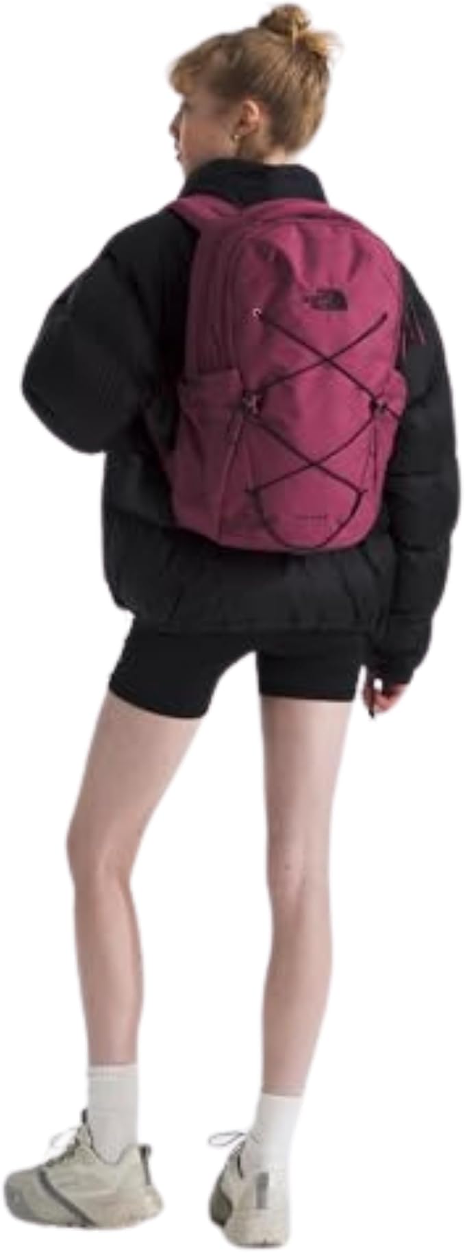 The North Face Women's Jester Everyday Laptop Backpack - PFAS Free, Cyber Berry Dark Heather, One Size