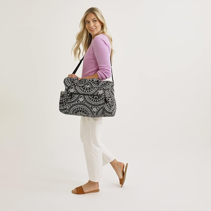Vera Bradley womens Cotton Weekender Travel Bag