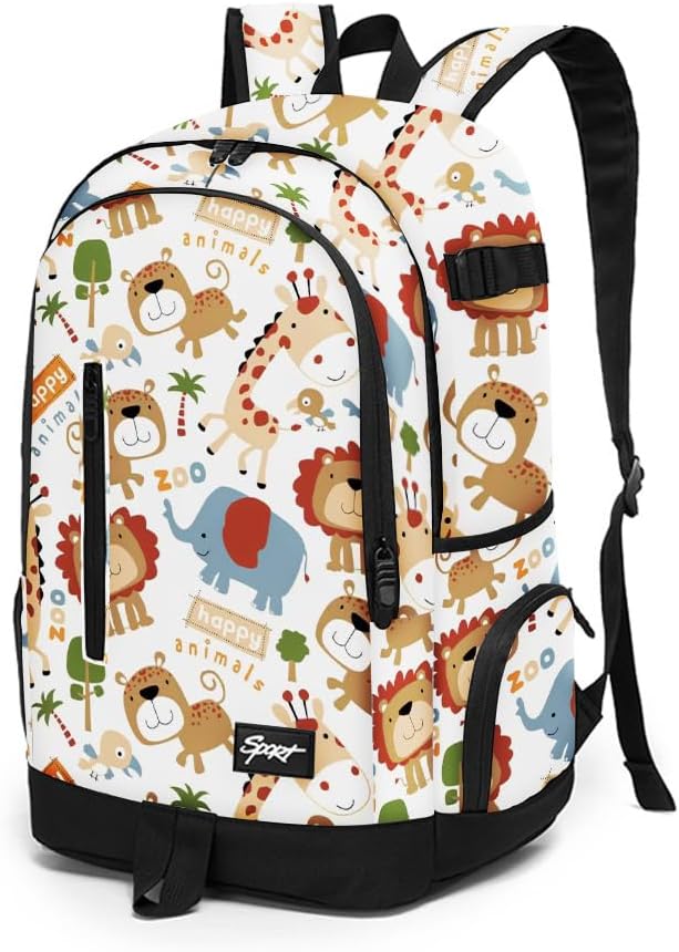 rickyh style School Backpack Travel Bag for Men & Women Lightweight College Back Pack with Laptop Compartmen